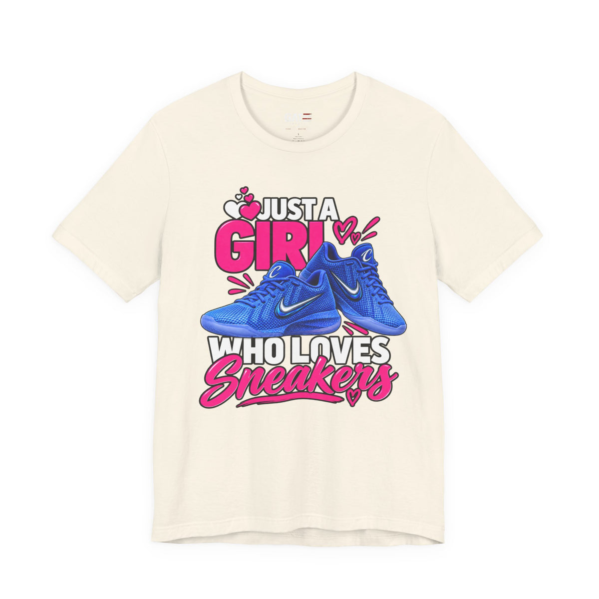 Caitlin Clark Caitlin 1s Just a Girl Sneaker Shirt | Style 1