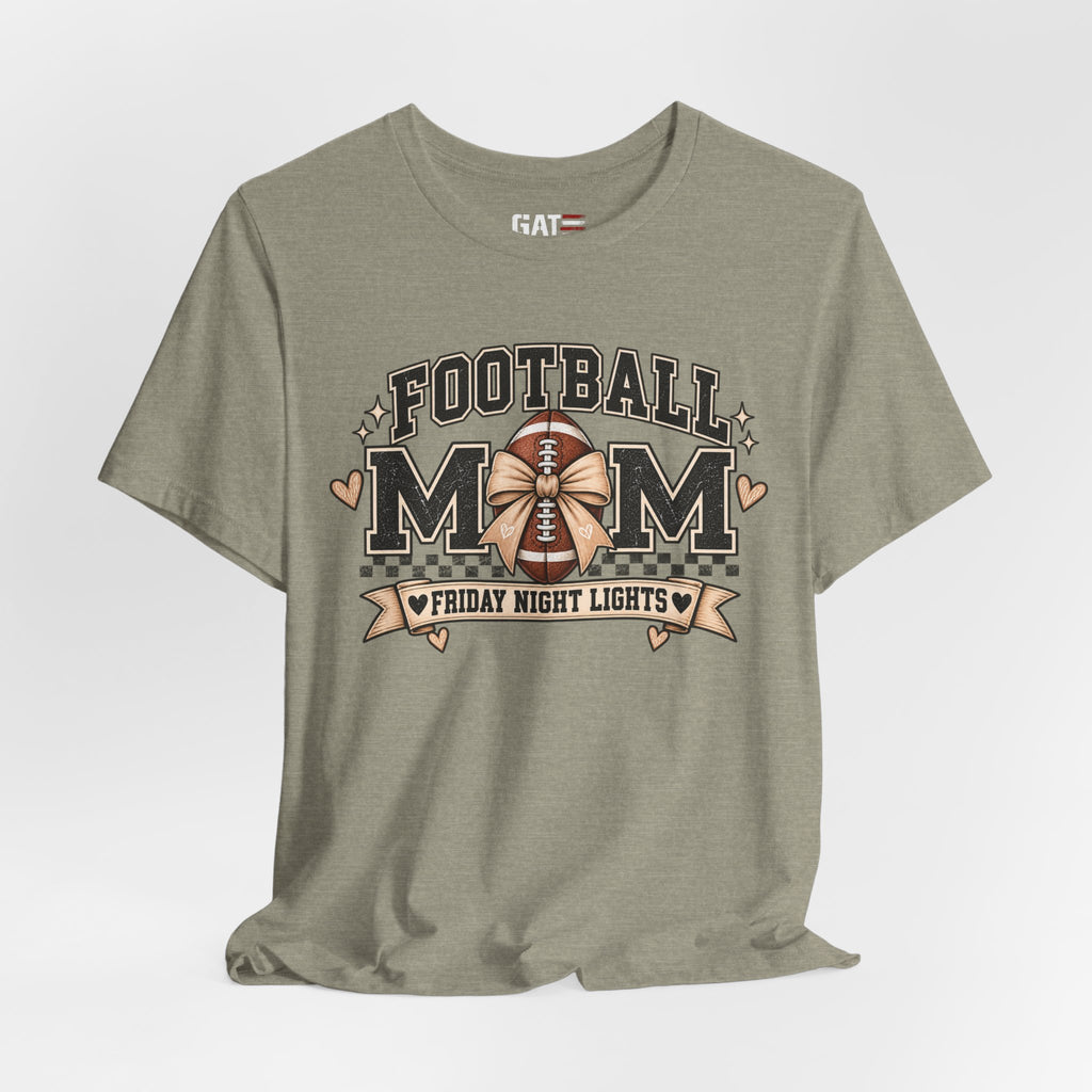 Football Mom Personalized Shirt Custom Player Name Number Game Day Tee