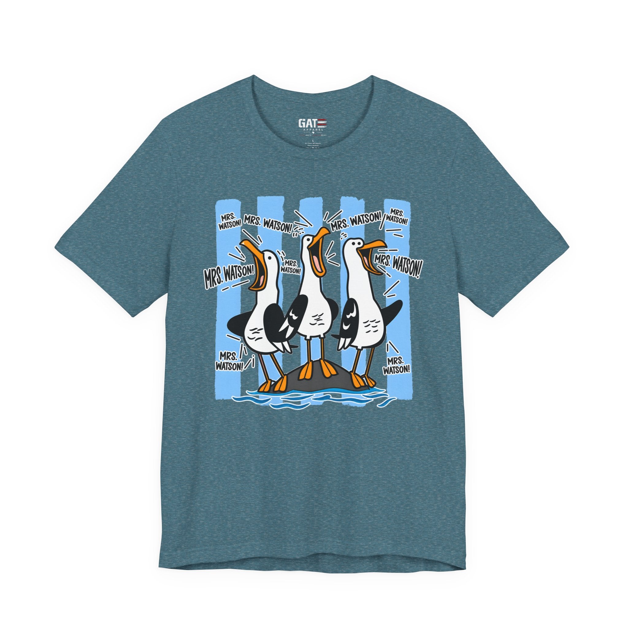 Mine Mine Mine Custom Teacher Shirt – Personalized Seagull Tee