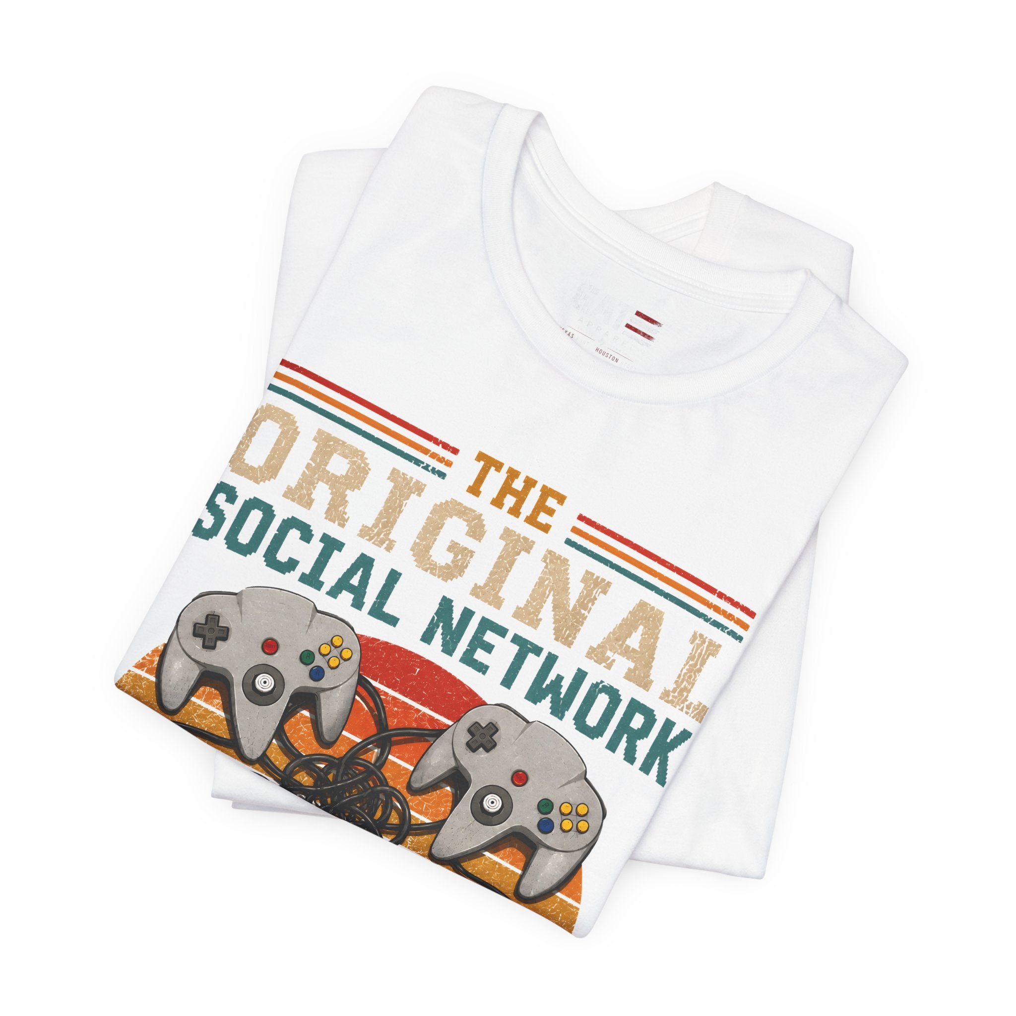 Original Social Network Shirt, Retro Gamer Shirt, N64 Inspired Gaming Tee, 90s Gamer Gift, Vintage Video Game Shirt