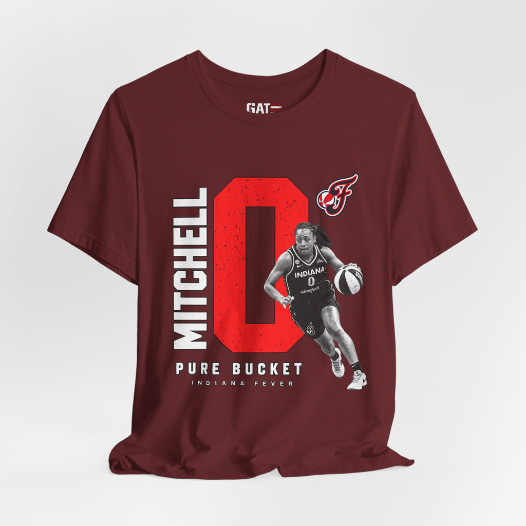 Kelsey Mitchell Shirt | Indiana Fever WNBA Basketball Tee