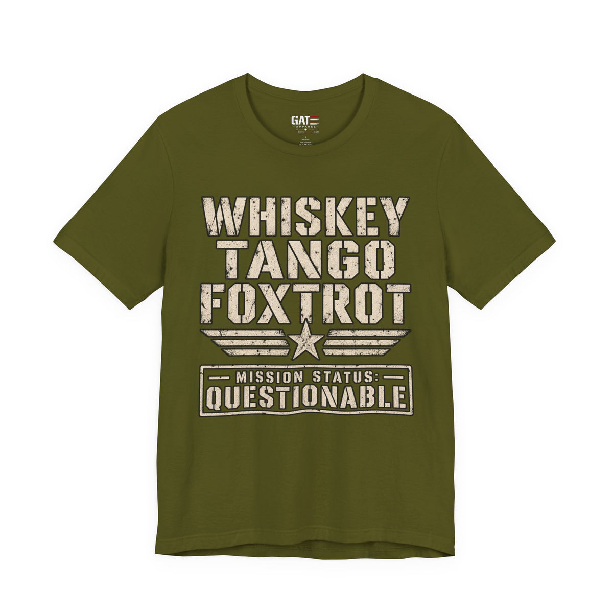 Whiskey Tango Foxtrot Mission Status Questionable Shirt