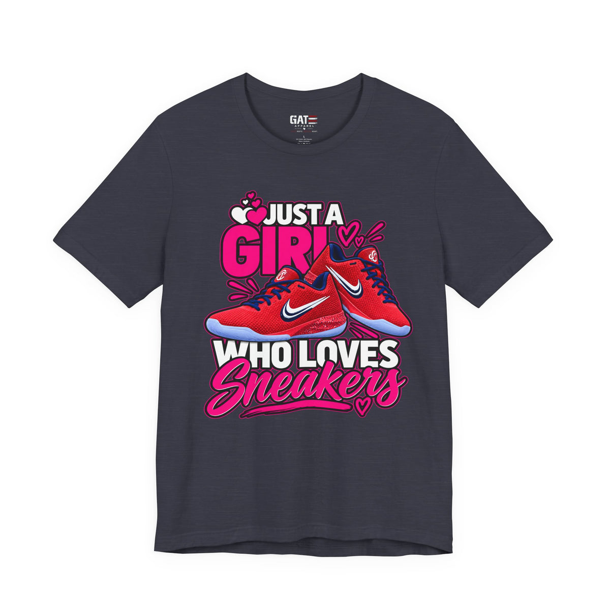 Caitlin Clark Caitlin 1s Just a Girl Sneaker Shirt | Style 2