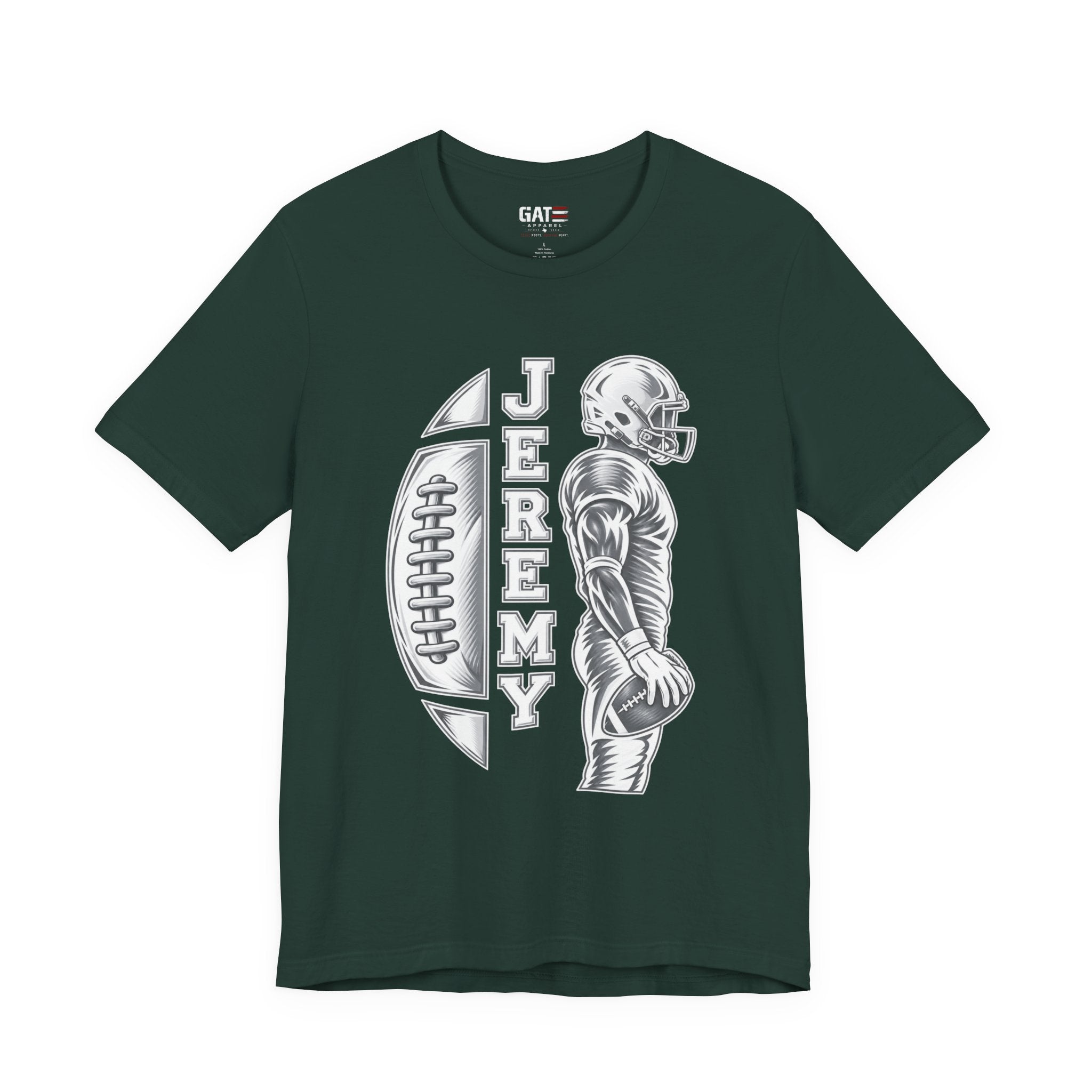 Football Mom Personalized Shirt Custom Player Name Number Game Day Tee
