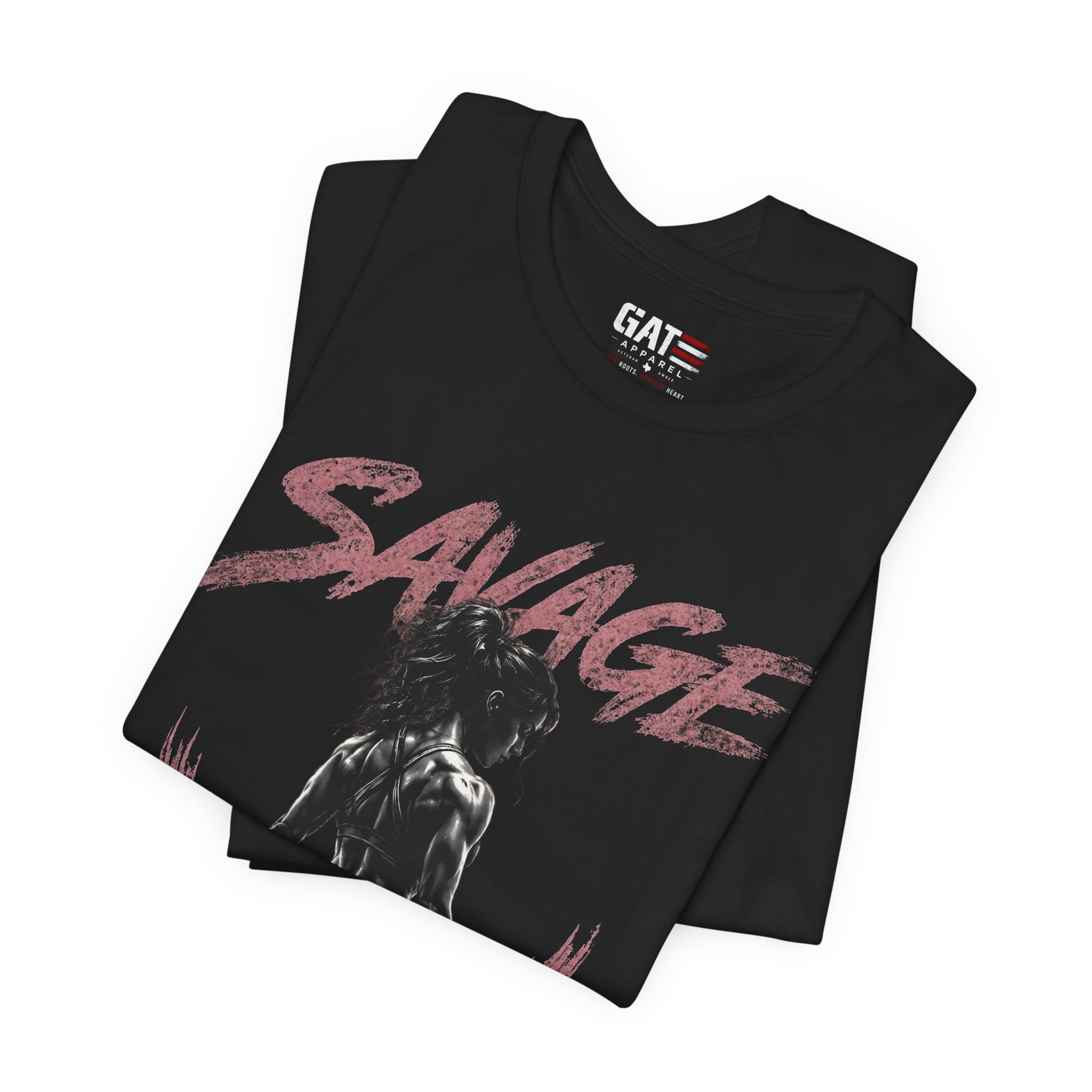 Savage Not Average Shirt, Women's Gym Shirt, Fitness Tee, Weightlifting Shirt, Workout Gift for Strong Women