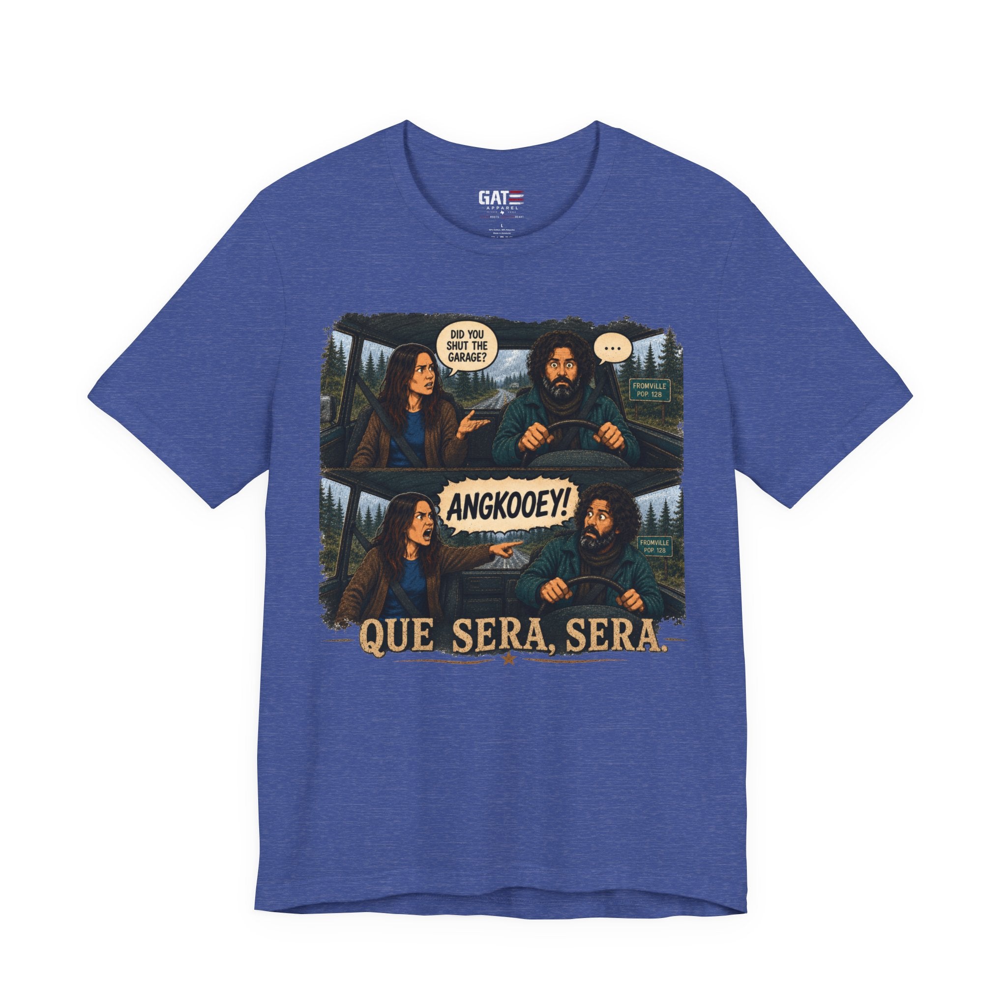From|FromVille|Angkooey|Funny Horror Comedy Tee| Driving