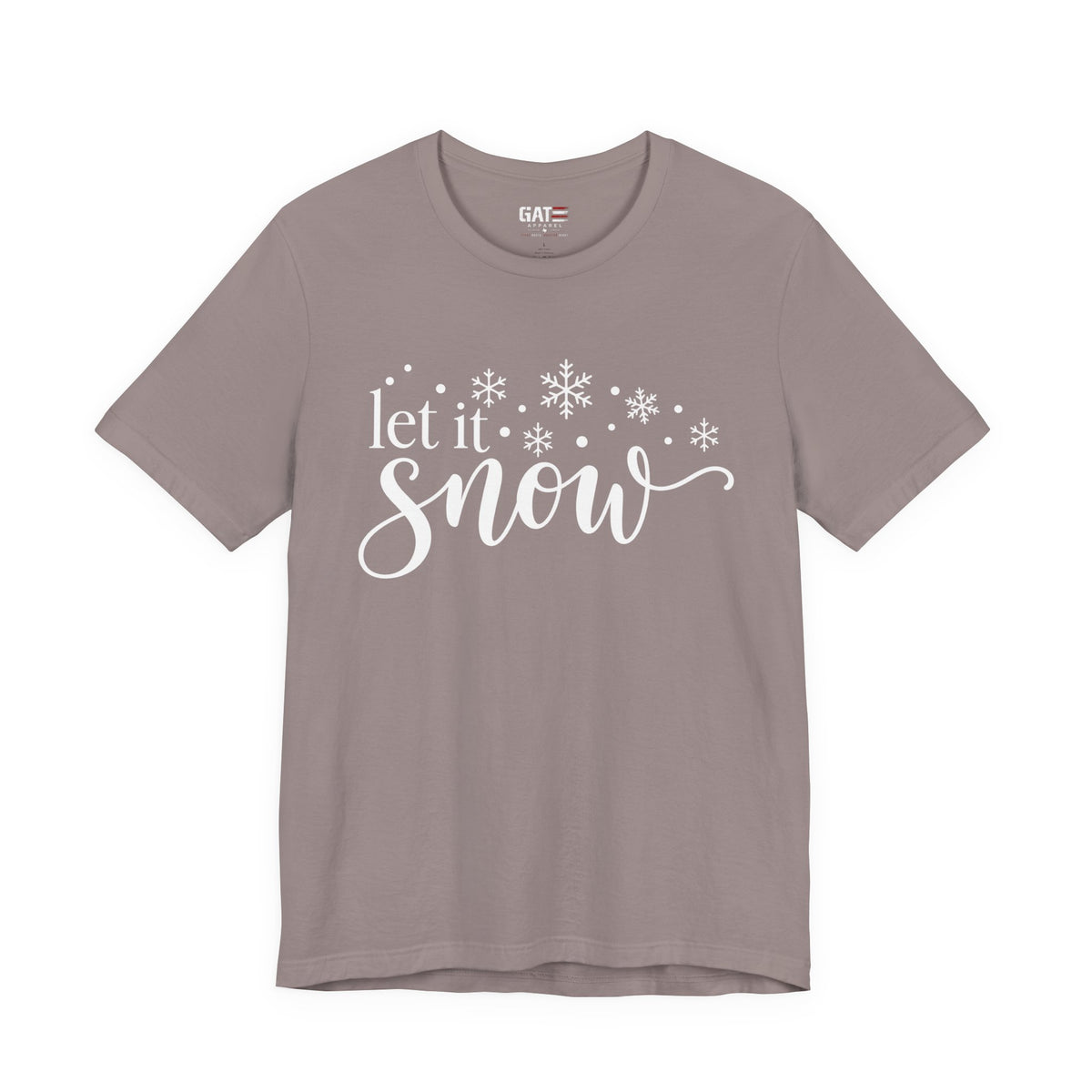 Let It Snow Winter Shirt - product mockup view 7