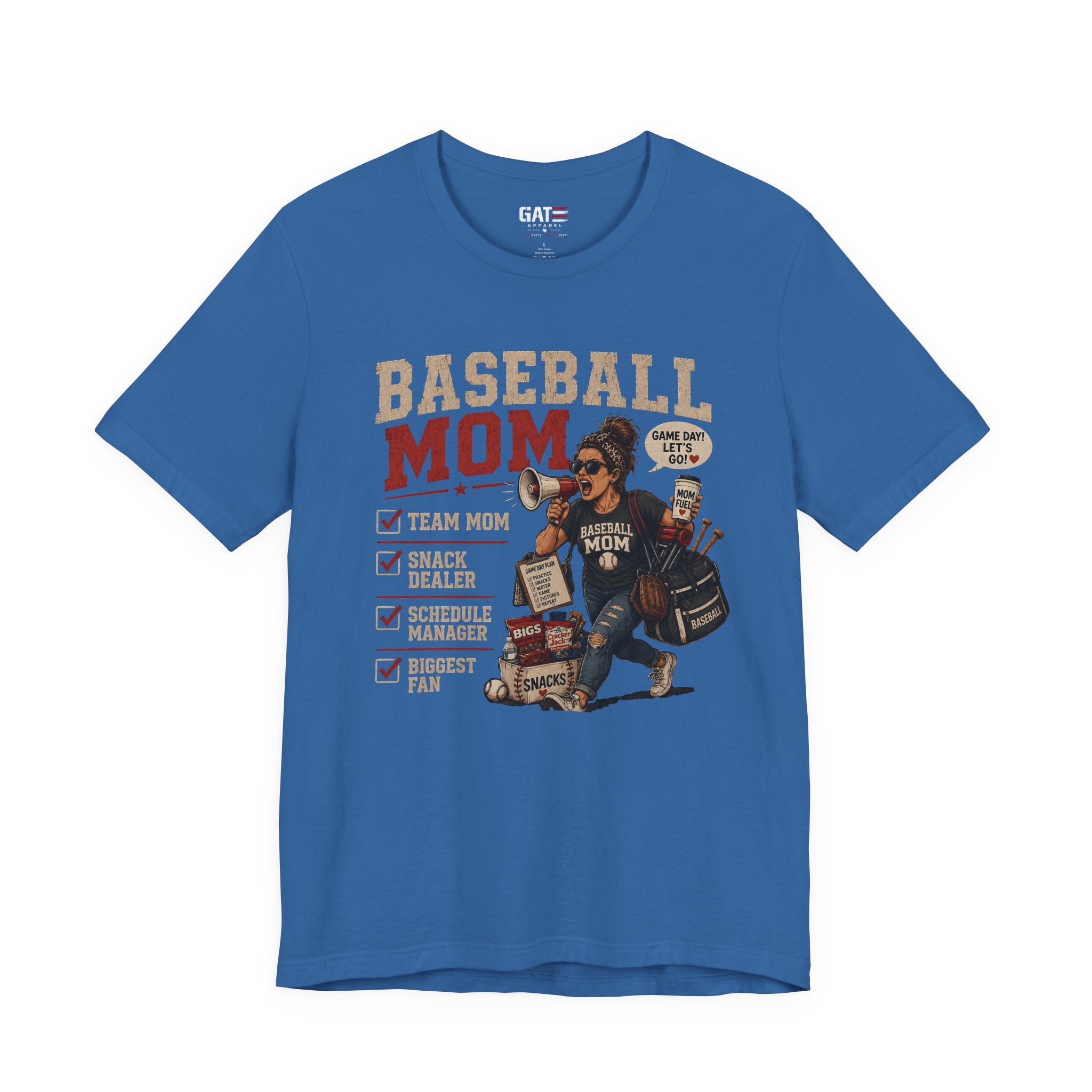 Baseball Mom Shirt, Baseball Mom Gift, Team Mom Shirt, Sports Mom Tee, Game Day Mom Shirt, Baseball Mama Shirt, Snack Dealer, Biggest Fan