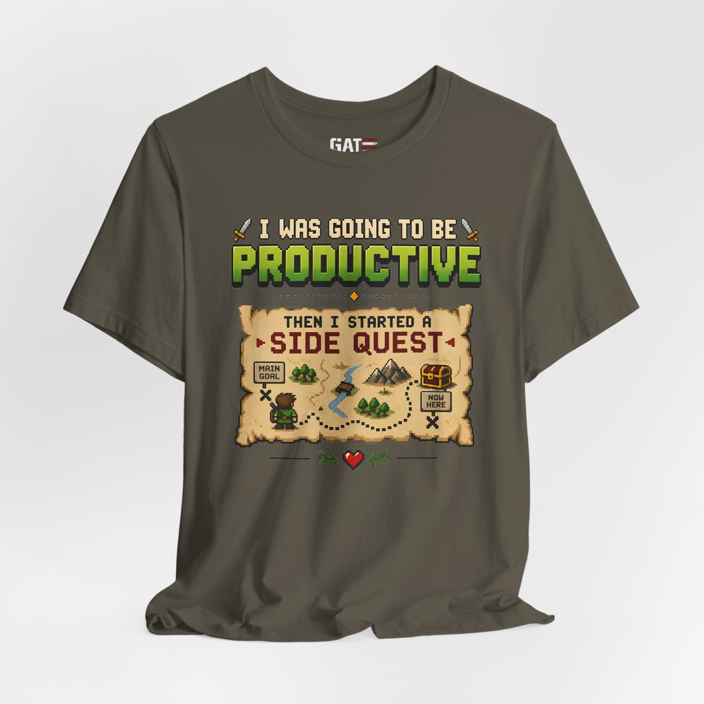 Side Quest Shirt | Retro Gaming Tee