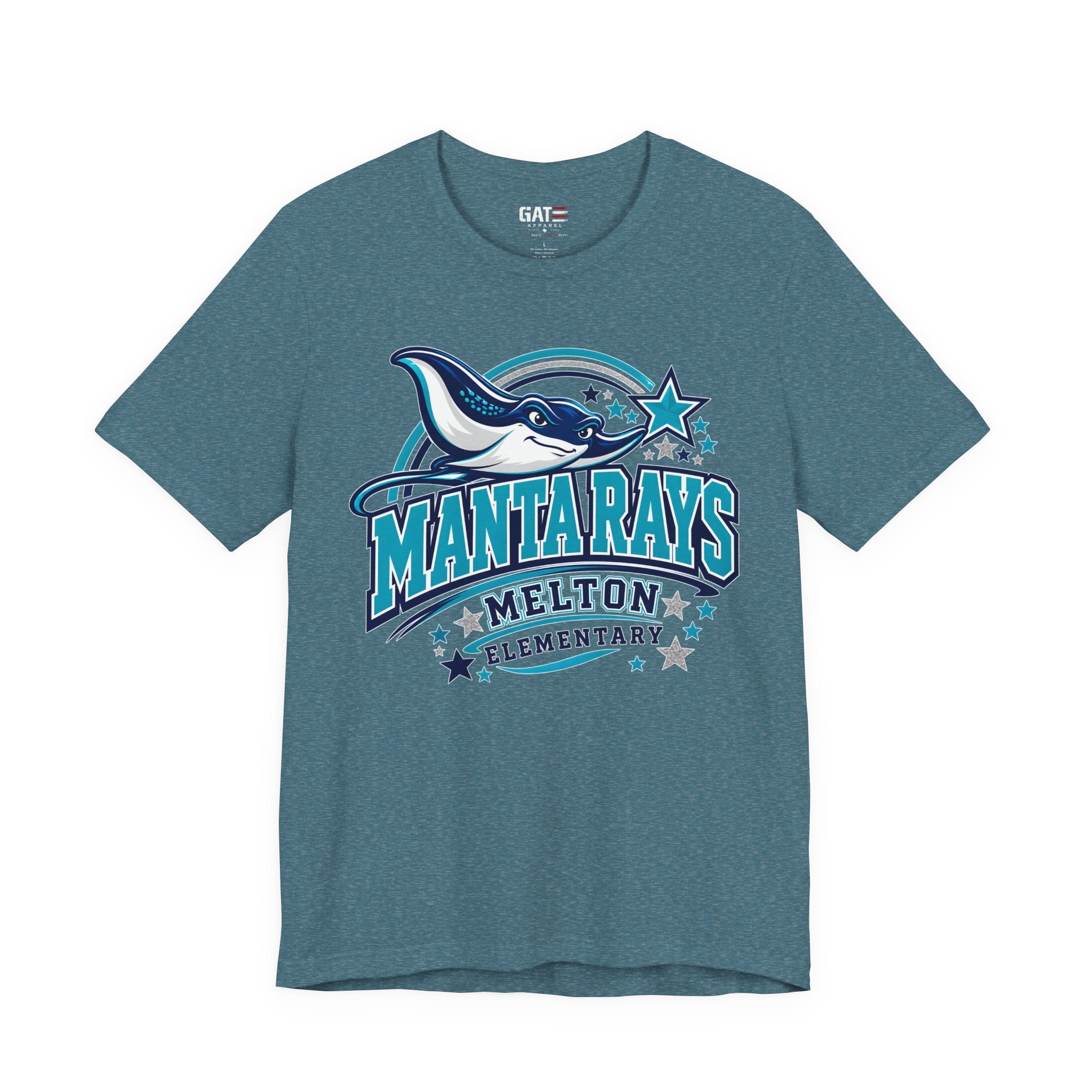 Melton Manta Rays Elementary T-Shirt — School Spirit