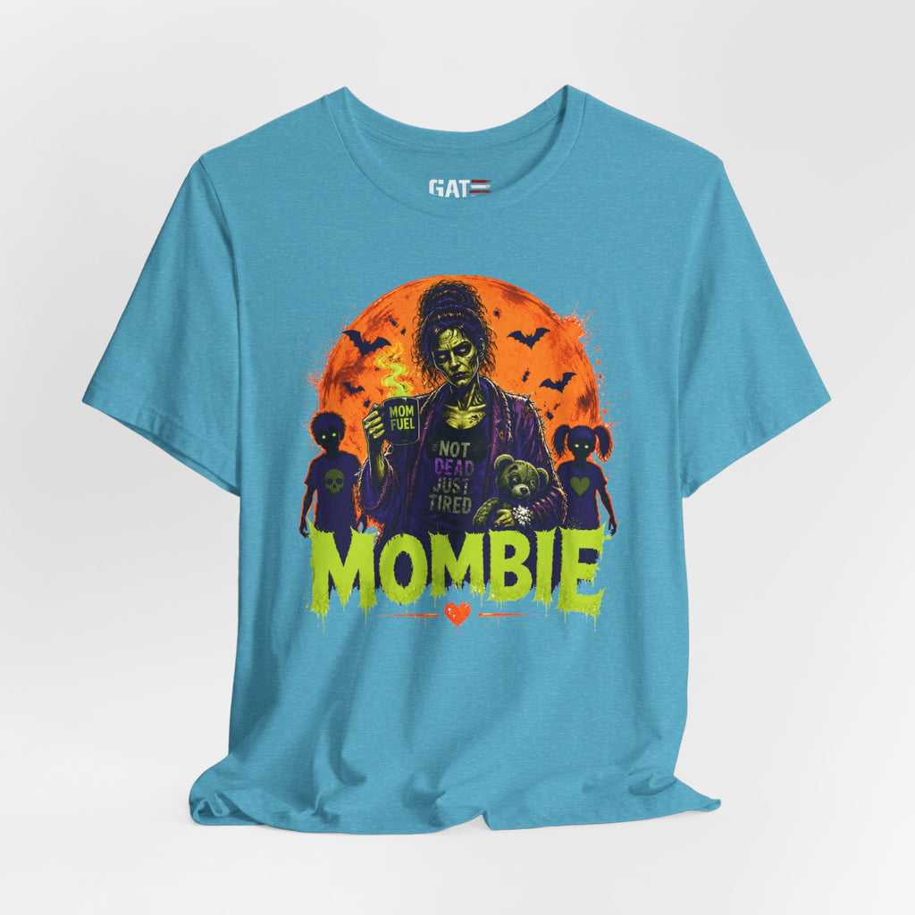Mombie Halloween T-Shirt — 'Not Dead Just Tired' Mom Zombie Tee