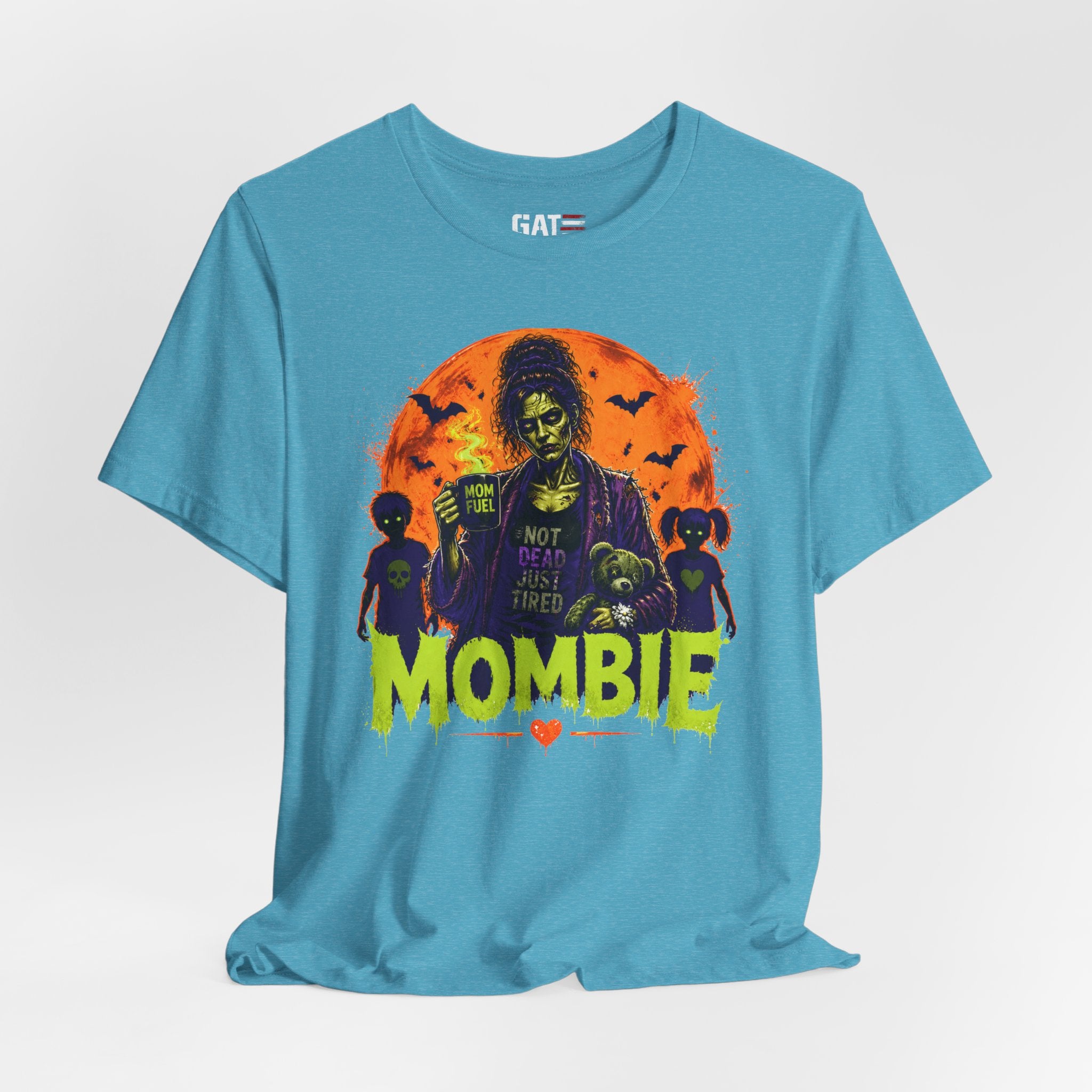 Mombie Halloween T-Shirt — 'Not Dead Just Tired' Mom Zombie Tee