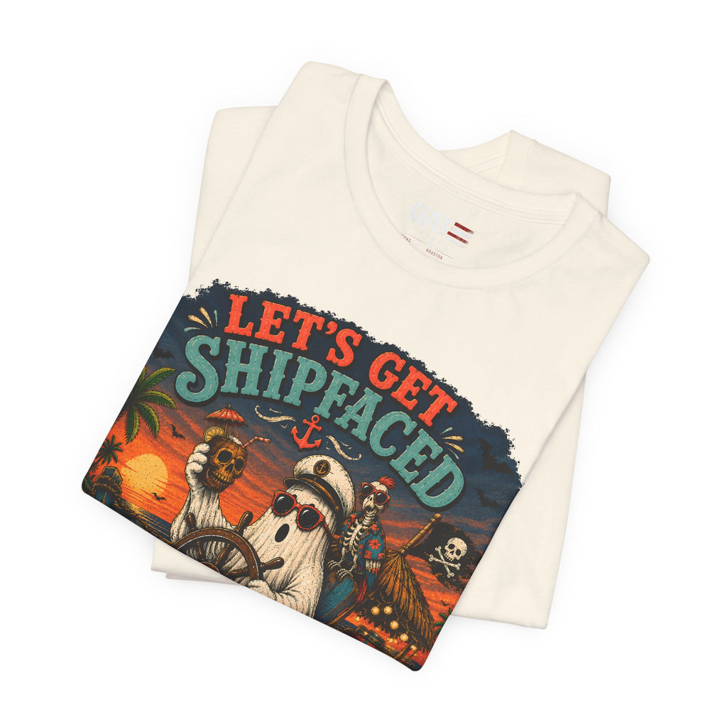 Summerween Shirt, Spooky Beach Shirt, Ghost Beach Tee, Halloween Beach Shirt, Coastal Halloween Tee, Tropical Ghost Shirt