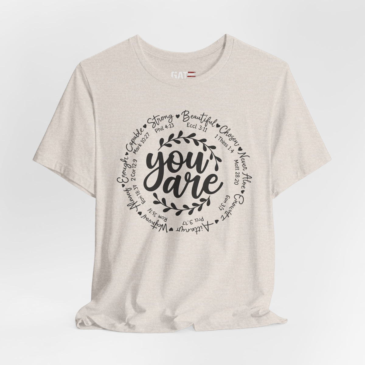 You Are Inspirational Tee — Positive Affirmation Graphic T-Shirt