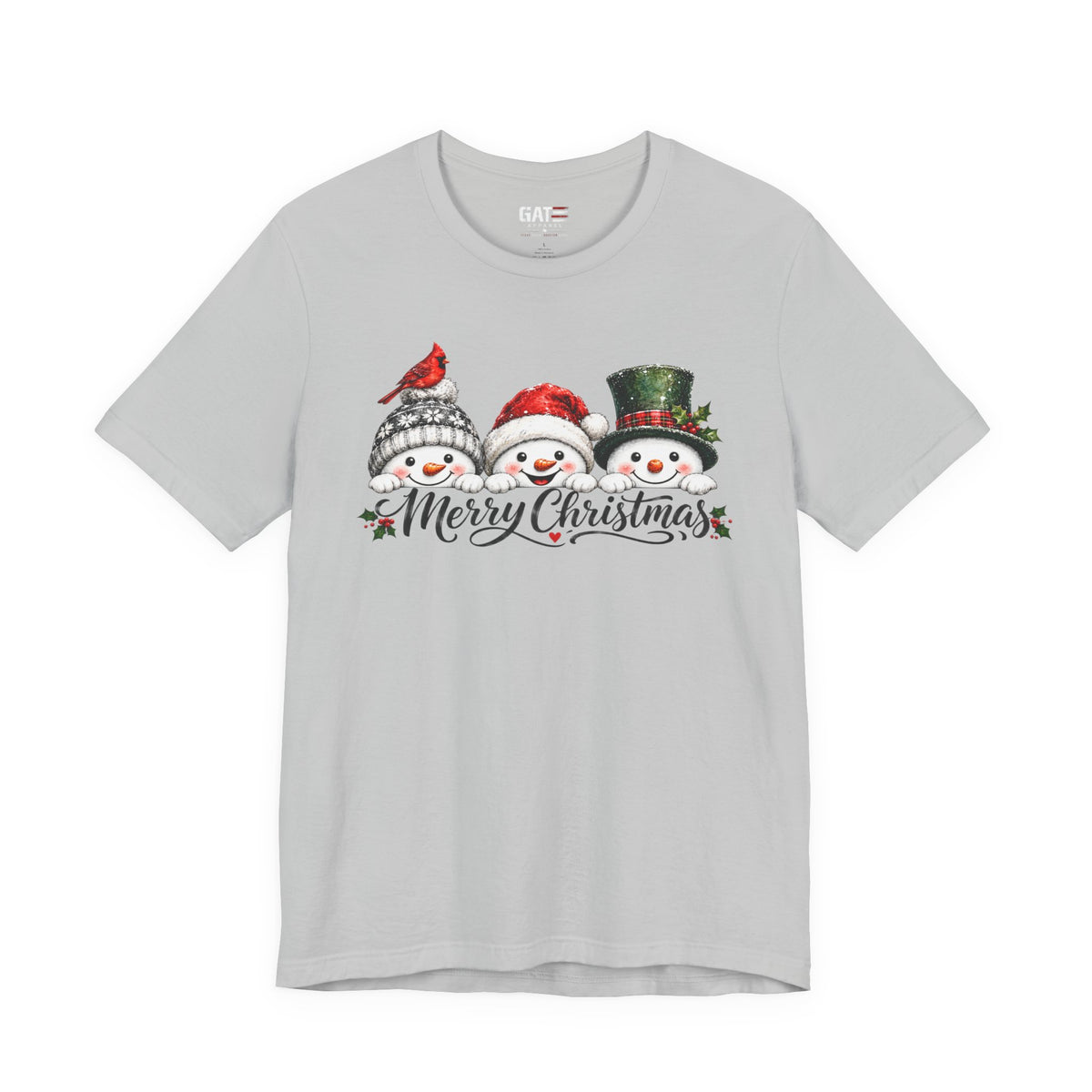 Merry Christmas Snowman Shirt - product mockup view 11