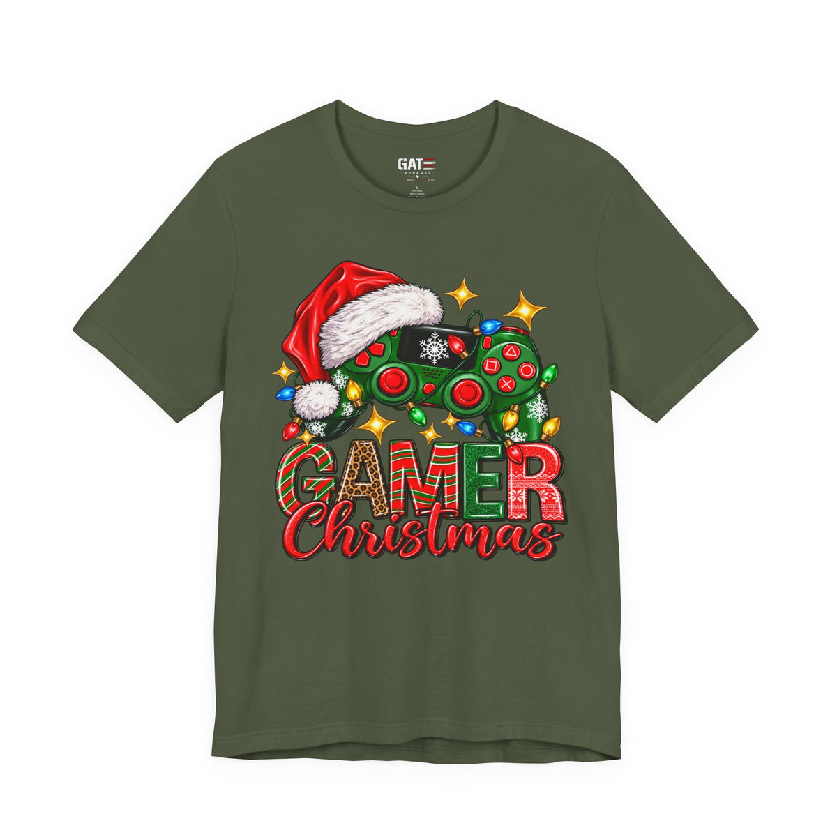 Gamer Christmas T-Shirt | Holiday Gaming Graphic Tee - product image 8