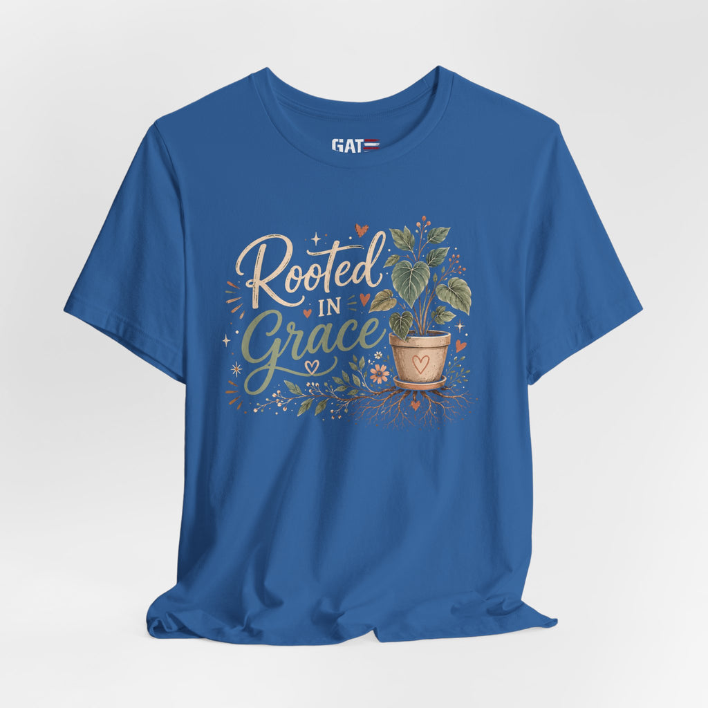 Christian Plant Lover Shirt for Women, Faith Based Gardening Tee, Houseplant Graphic Shirt, Botanical Christian Gift, Plant Mom Apparel
