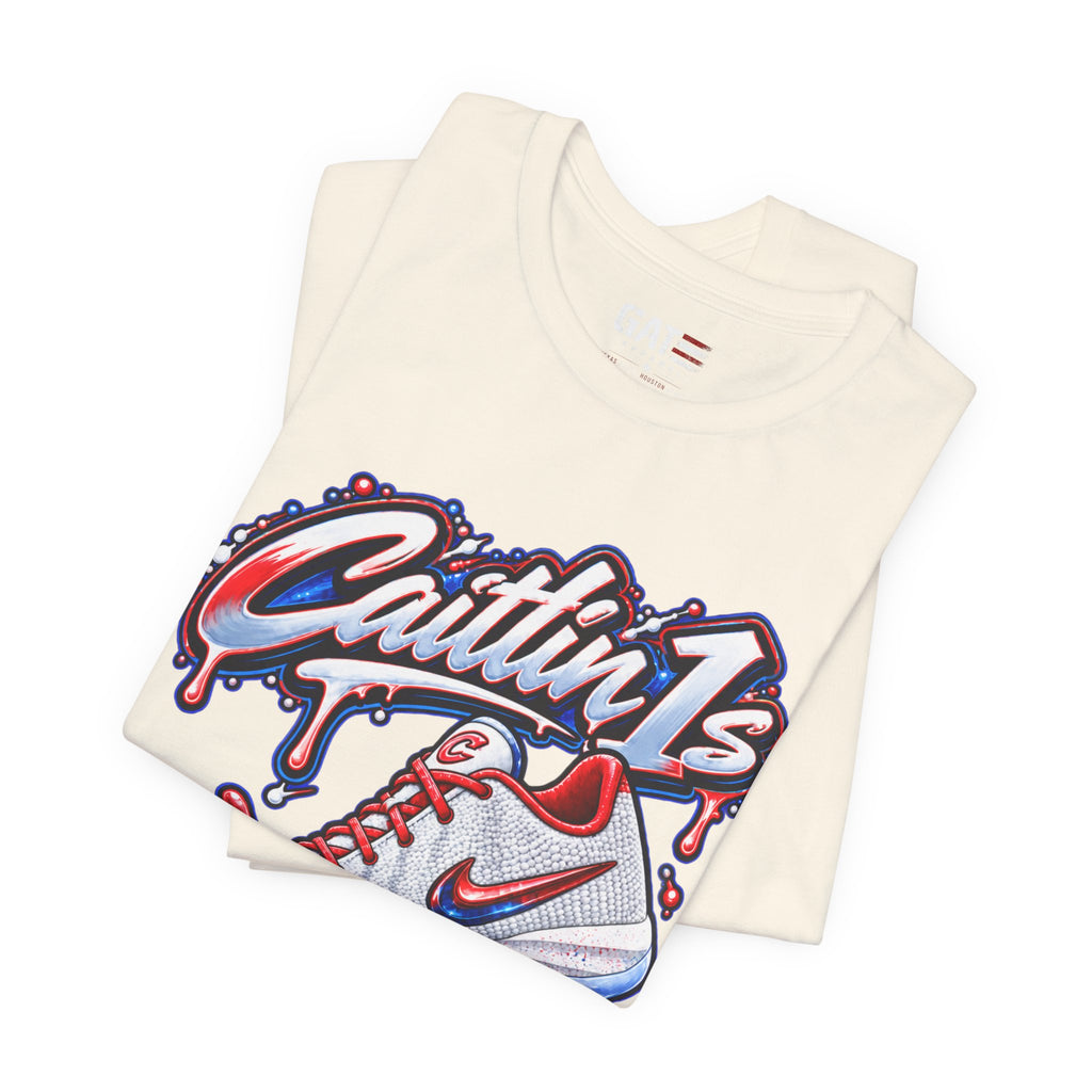 Caitlin Clark Caitlin 1s USA Whites Sneaker Shirt