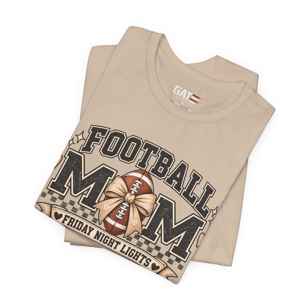 Football Mom Personalized Shirt Custom Player Name Number Game Day Tee