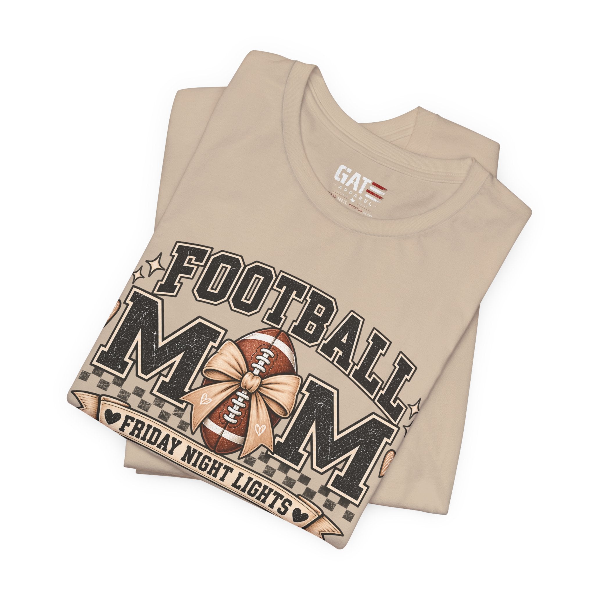 Football Mom Personalized Shirt Custom Player Name Number Game Day Tee
