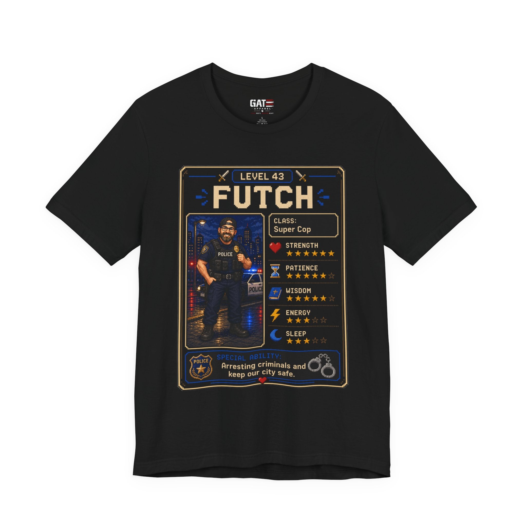 Custom RPG Character Shirt| Personalized Gamer Tee