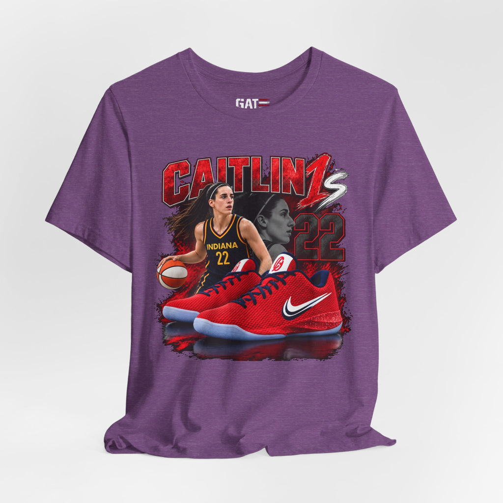 Caitlin Clark Caitlin 1s USA Reds Sneaker Shirt