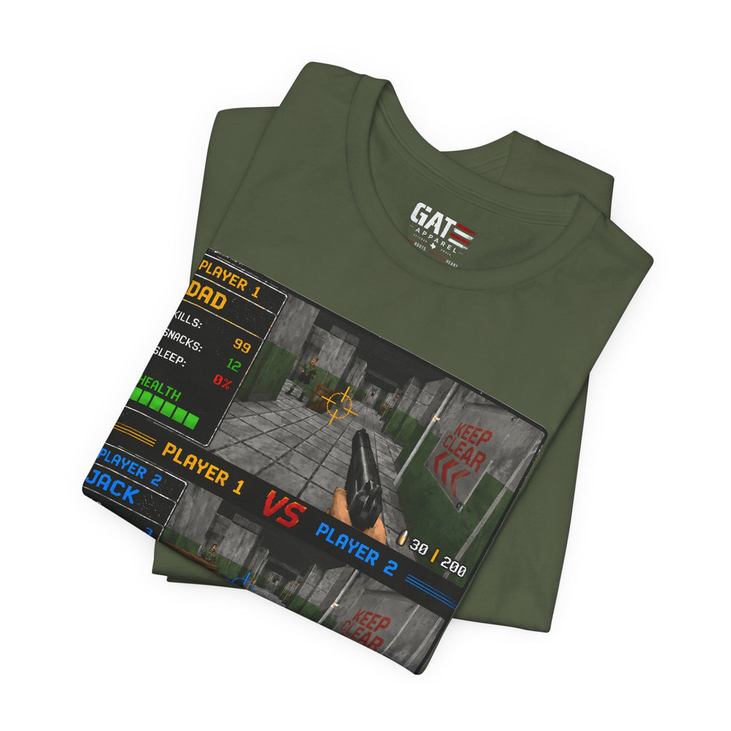 Personalized Gamer Shirt, Custom Gaming T Shirt, Retro Video Game Tee, Gamer Gift with Names, Old School Gaming Shirt, N64, Golden Eye