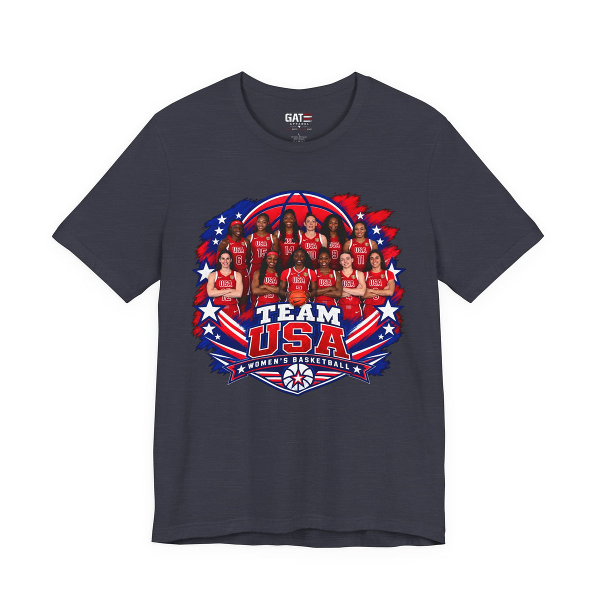 Team USA Women's Basketball Shirt | FIBA Tee 2026 Design 2