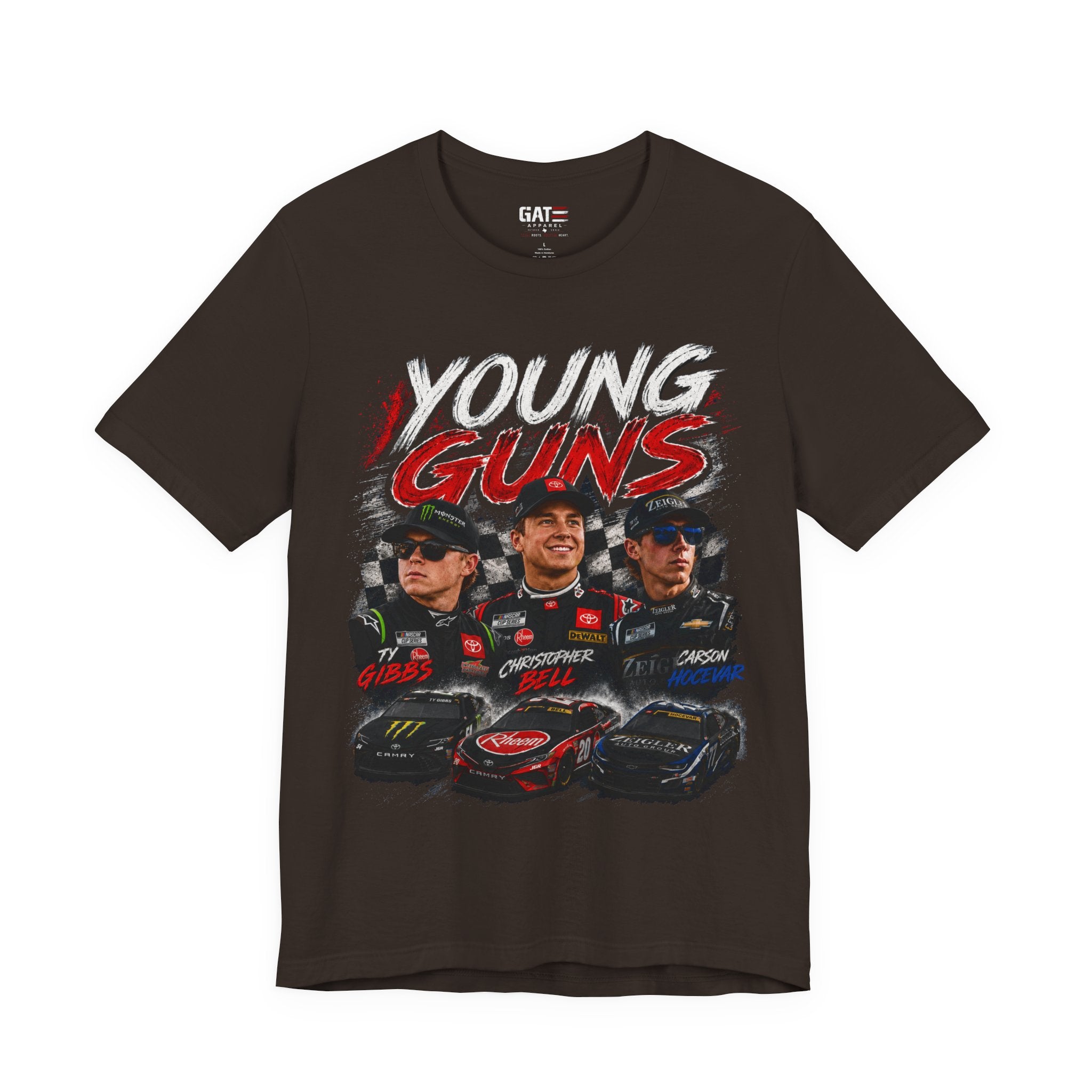 Young Guns Racing T-Shirt — Motorsport Driver Graphic Tee