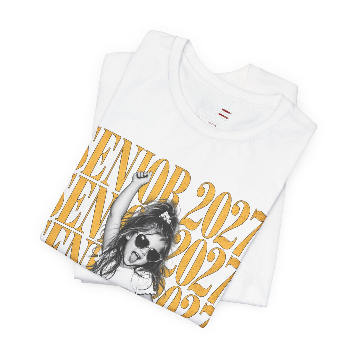 Personalized Senior 2027 Photo Shirt | Graduation Tee