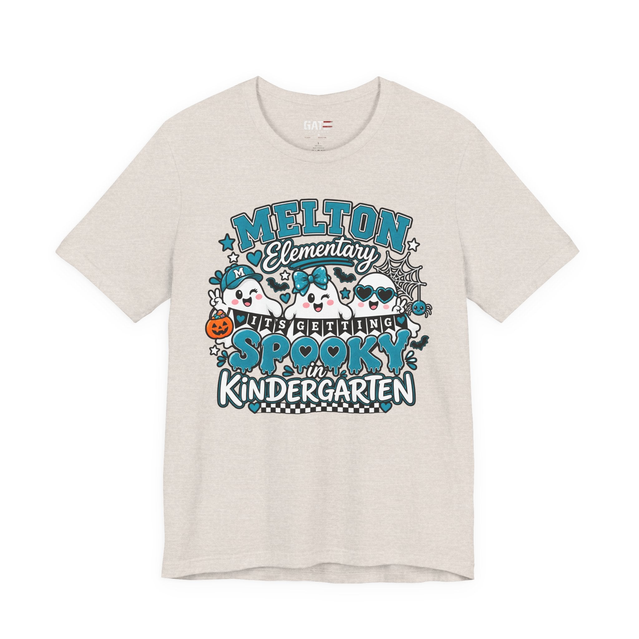 Melton Elementary Spooky Kindergarten Halloween T-Shirt