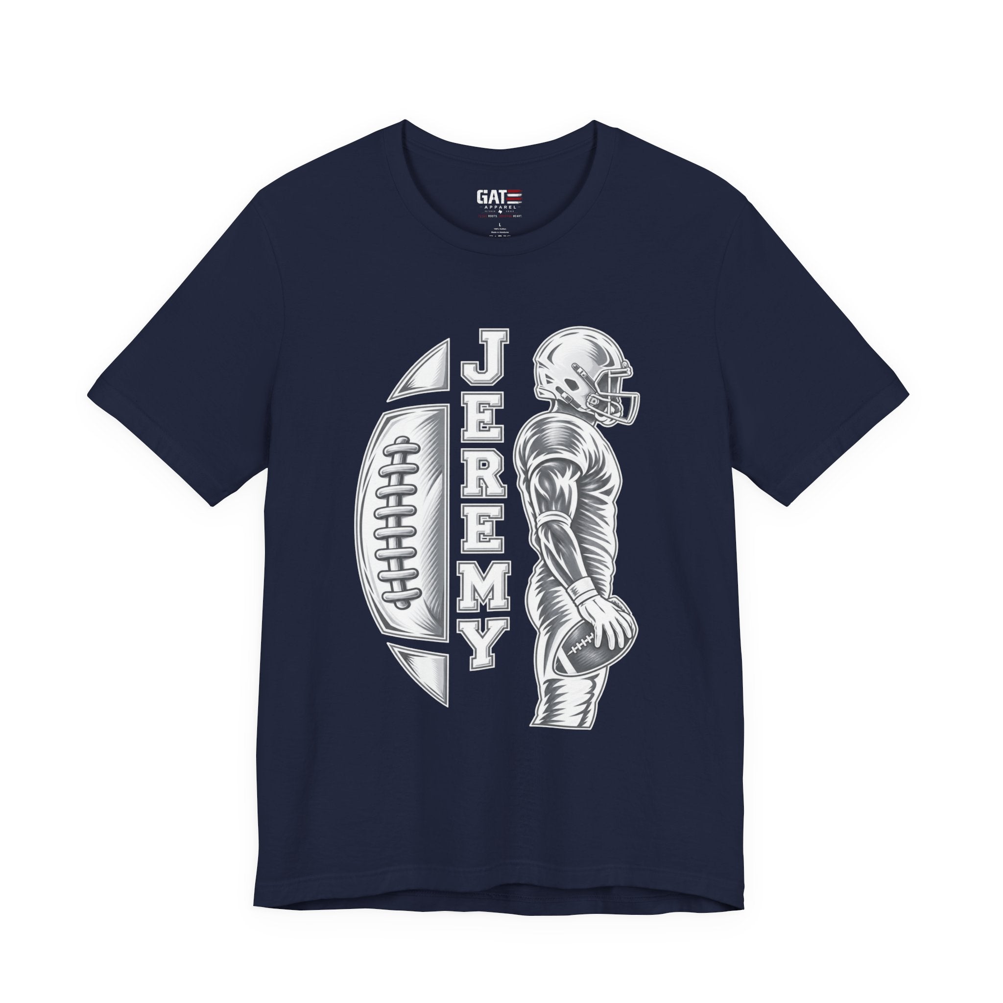 Football Mom Personalized Shirt Custom Player Name Number Game Day Tee