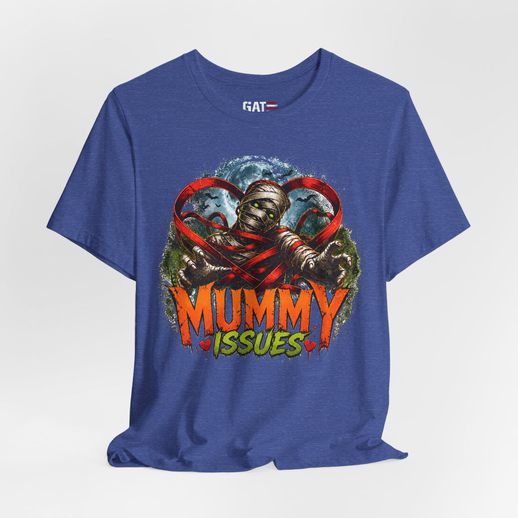 Mummy Issues T-Shirt - Funny Retro Halloween Mummy Graphic Tee