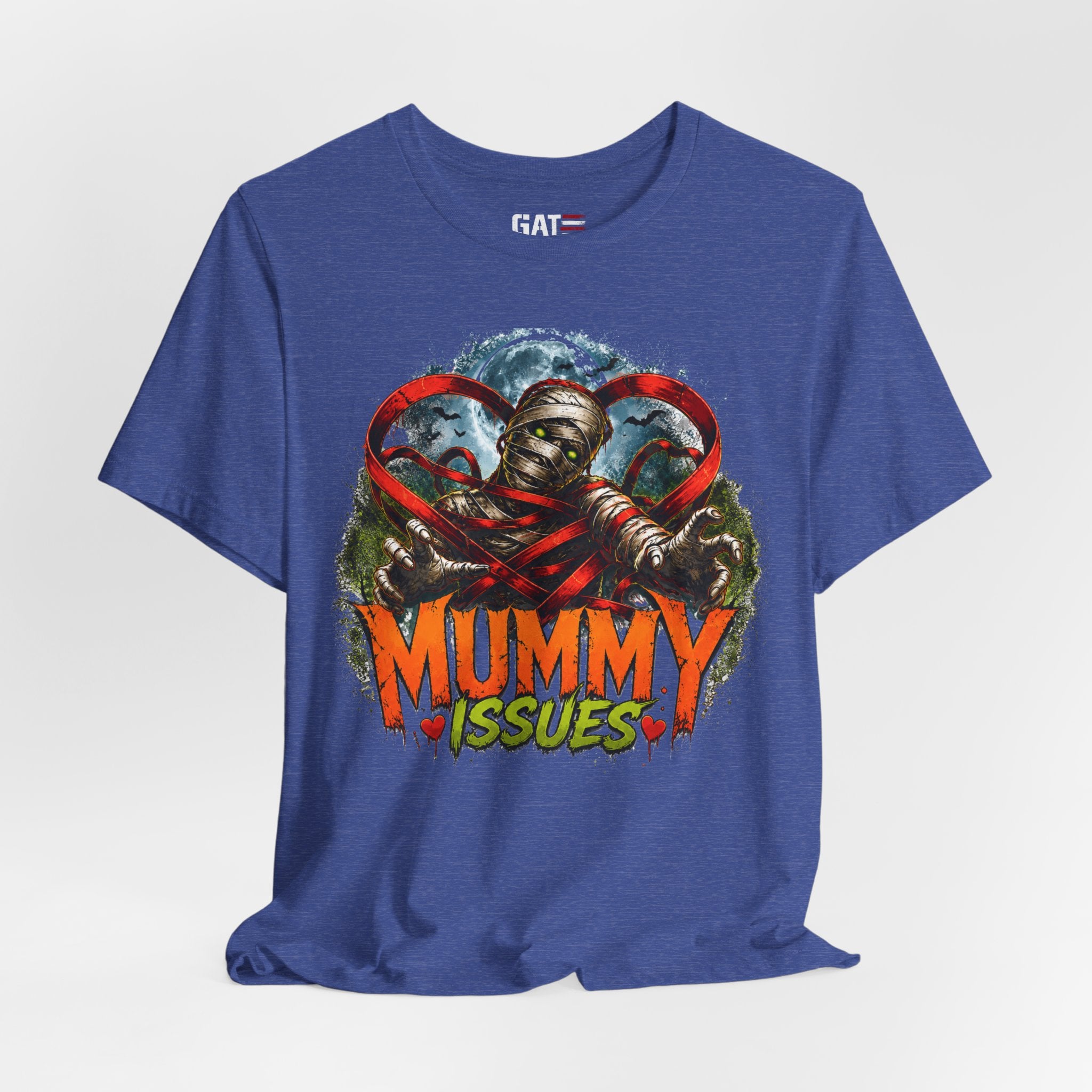Mummy Issues T-Shirt - Funny Retro Halloween Mummy Graphic Tee