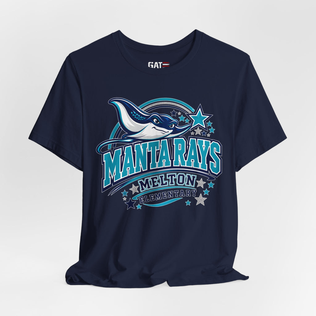 Melton Manta Rays Elementary T-Shirt — School Spirit