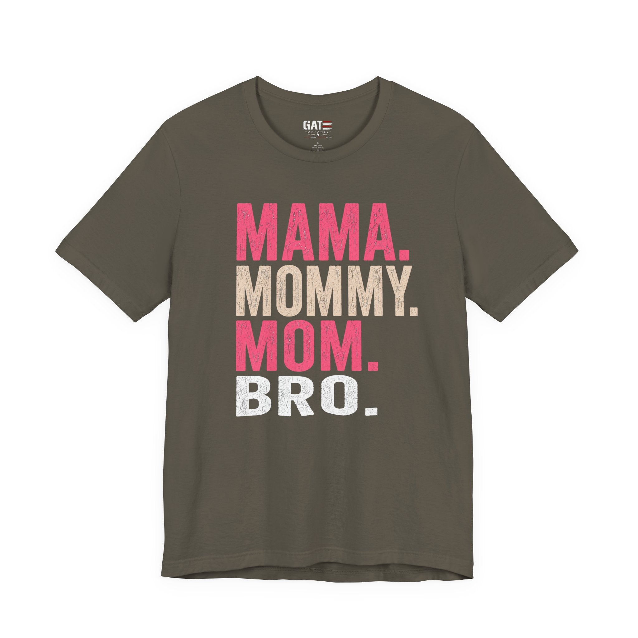 Mama Mommy Mom Bro Shirt, Funny Mom Life Tee, Trendy Mother Graphic T Shirt, Gen Alpha Mom Gift, Cute Mother's Day Shirt