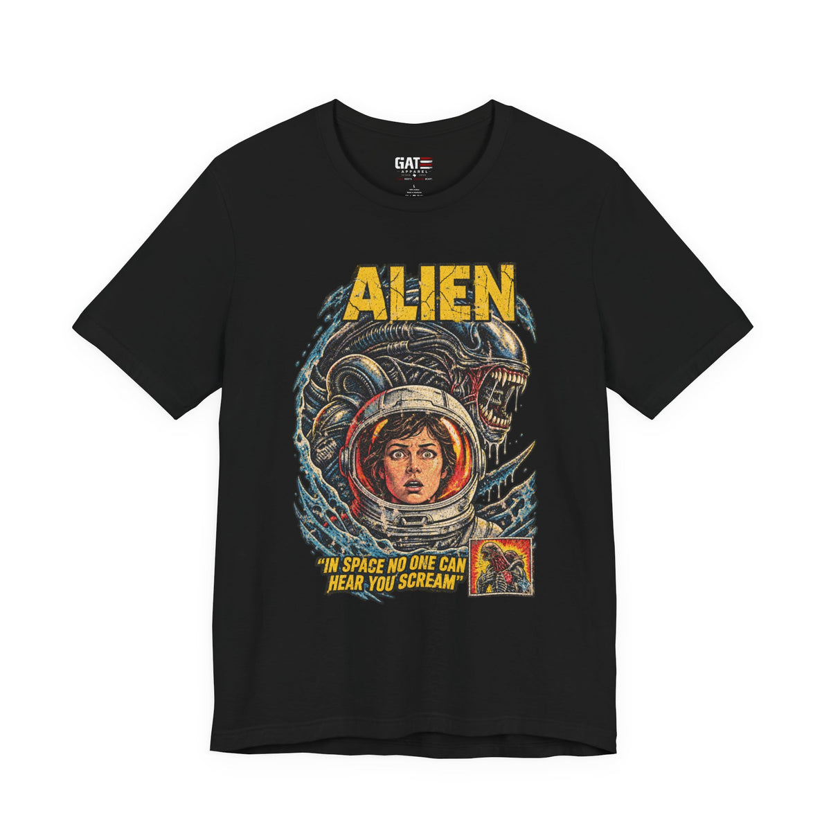 Alien Movie Shirt | Vintage Sci-Fi Horror Graphic Tee