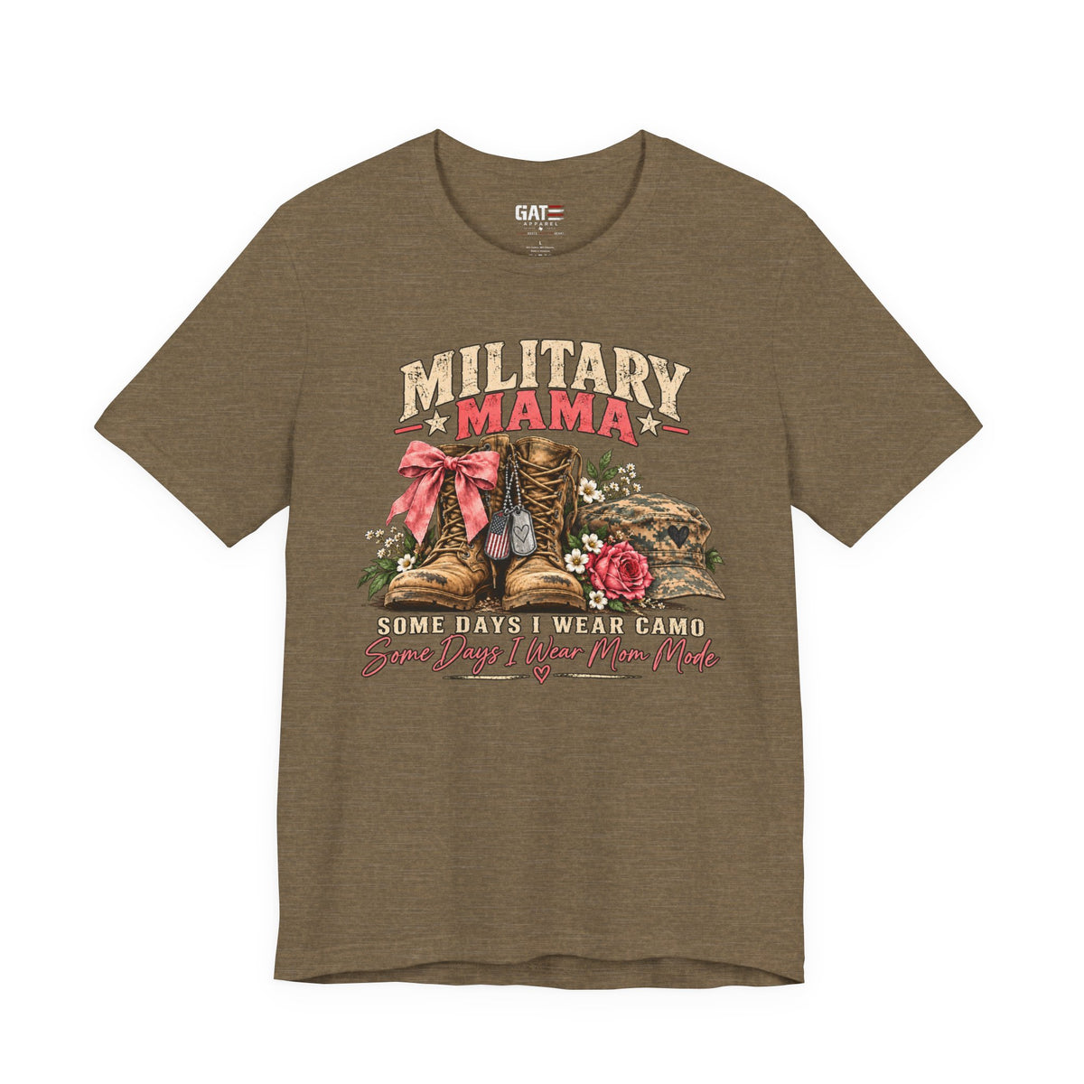 Military Mama Shirt | Serving My Country, Raising My Littles Tee