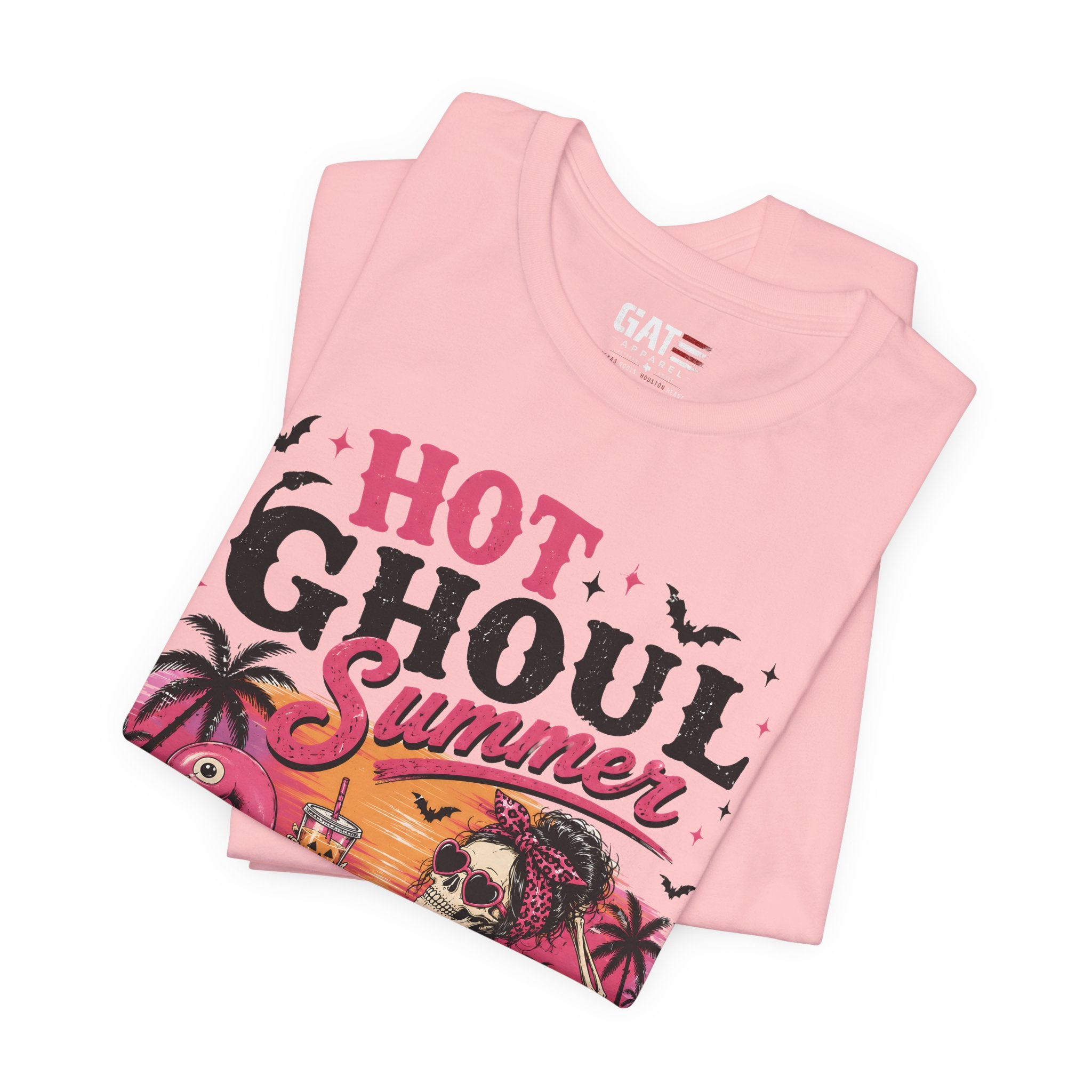 Summerween Shirt, Spooky Beach Shirt, Ghost Beach Tee, Halloween Beach Shirt, Coastal Halloween Tee, Tropical Ghost Shirt