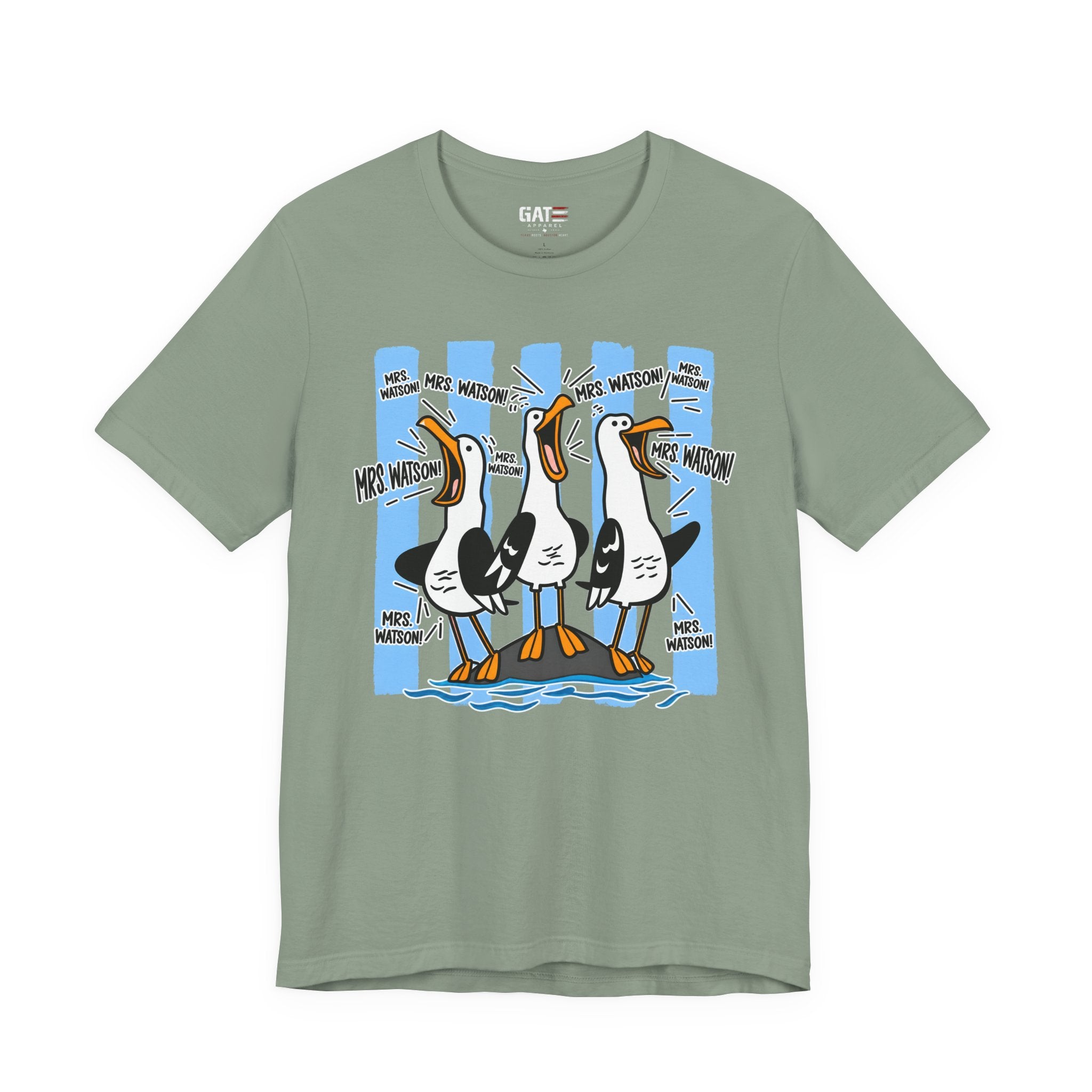 Mine Mine Mine Custom Teacher Shirt – Personalized Seagull Tee