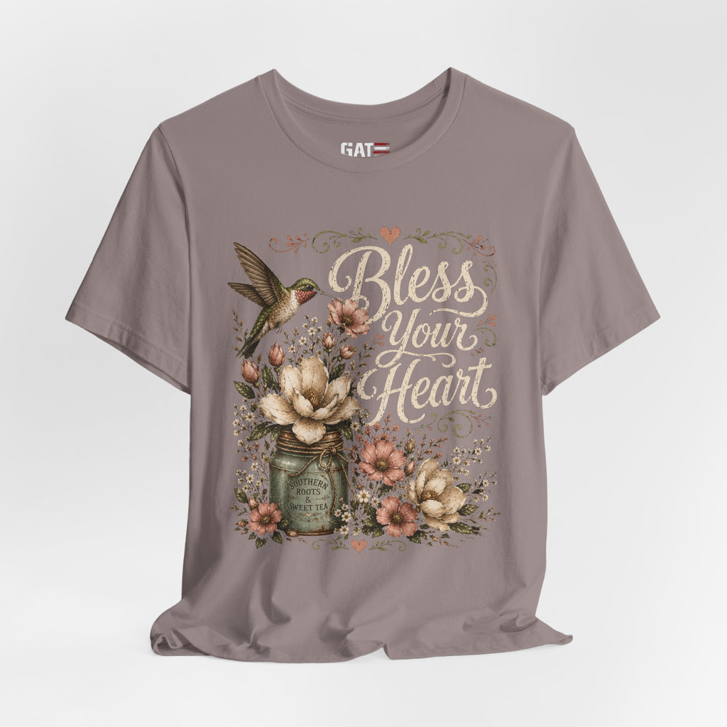 Funny Southern Shirt, Bless Your Heart Tee, Southern Humor Graphic Tee, Magnolia Floral Shirt, Country Girl Gift, Farmhouse Style Tee