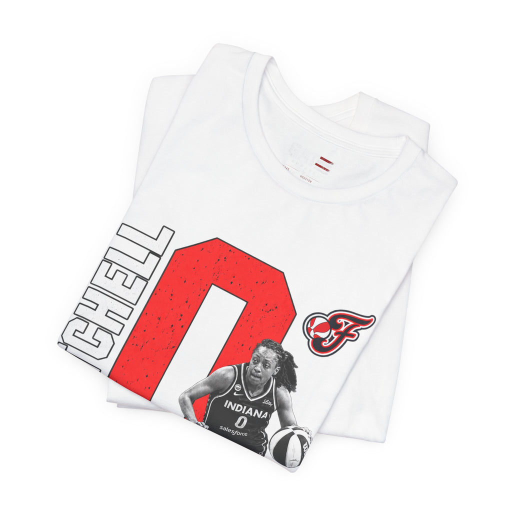 Kelsey Mitchell Shirt | Indiana Fever WNBA Basketball Tee