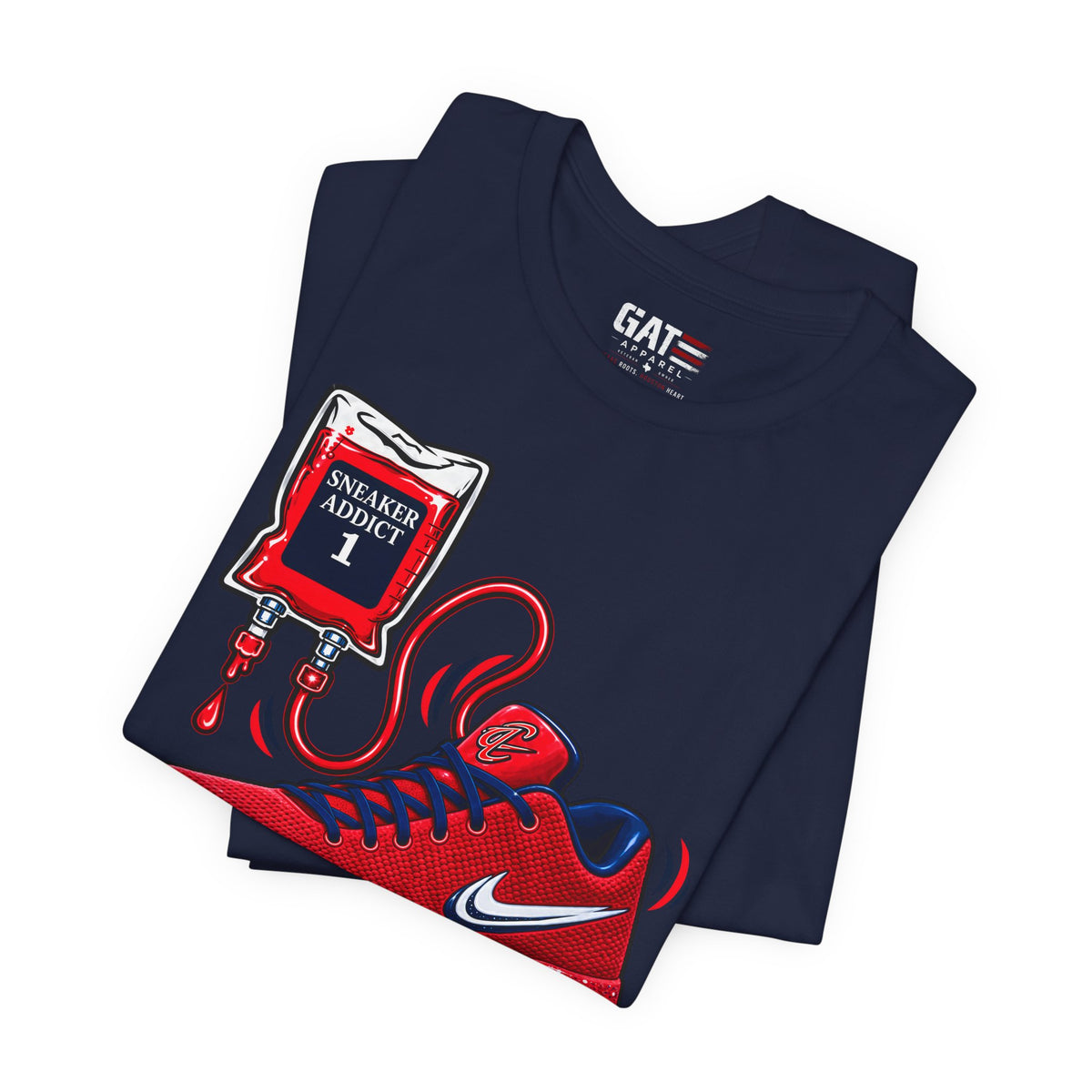 Caitlin Clark Caitlin 1s Addict Red Sneaker Shirt