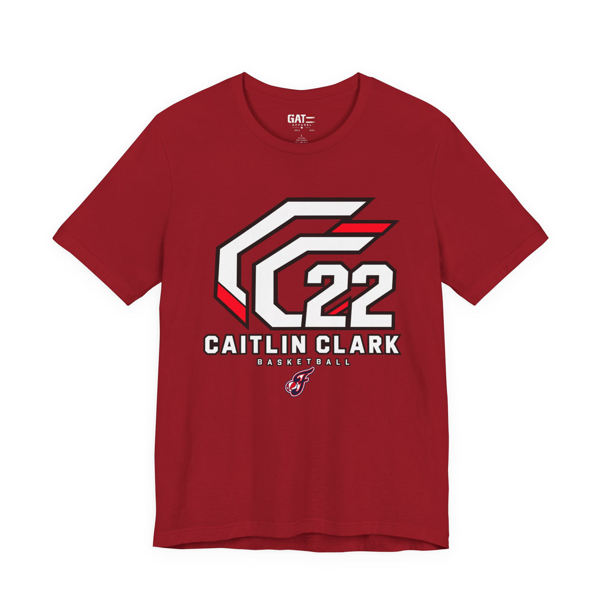 Caitlin Clark CC22 Monogram Shirt | Indiana Fever WNBA Tee