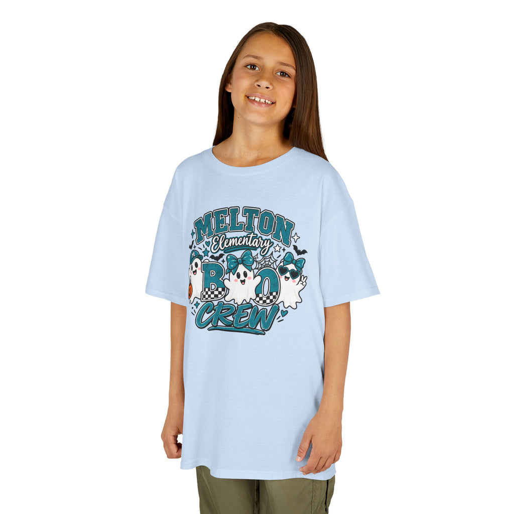 Melton Elementary Kids Boo Crew' Halloween T-Shirt