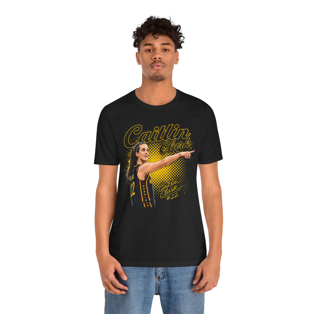 Caitlin Clark Basketball Tee – Women's Basketball Player Graphic T‑Shirt