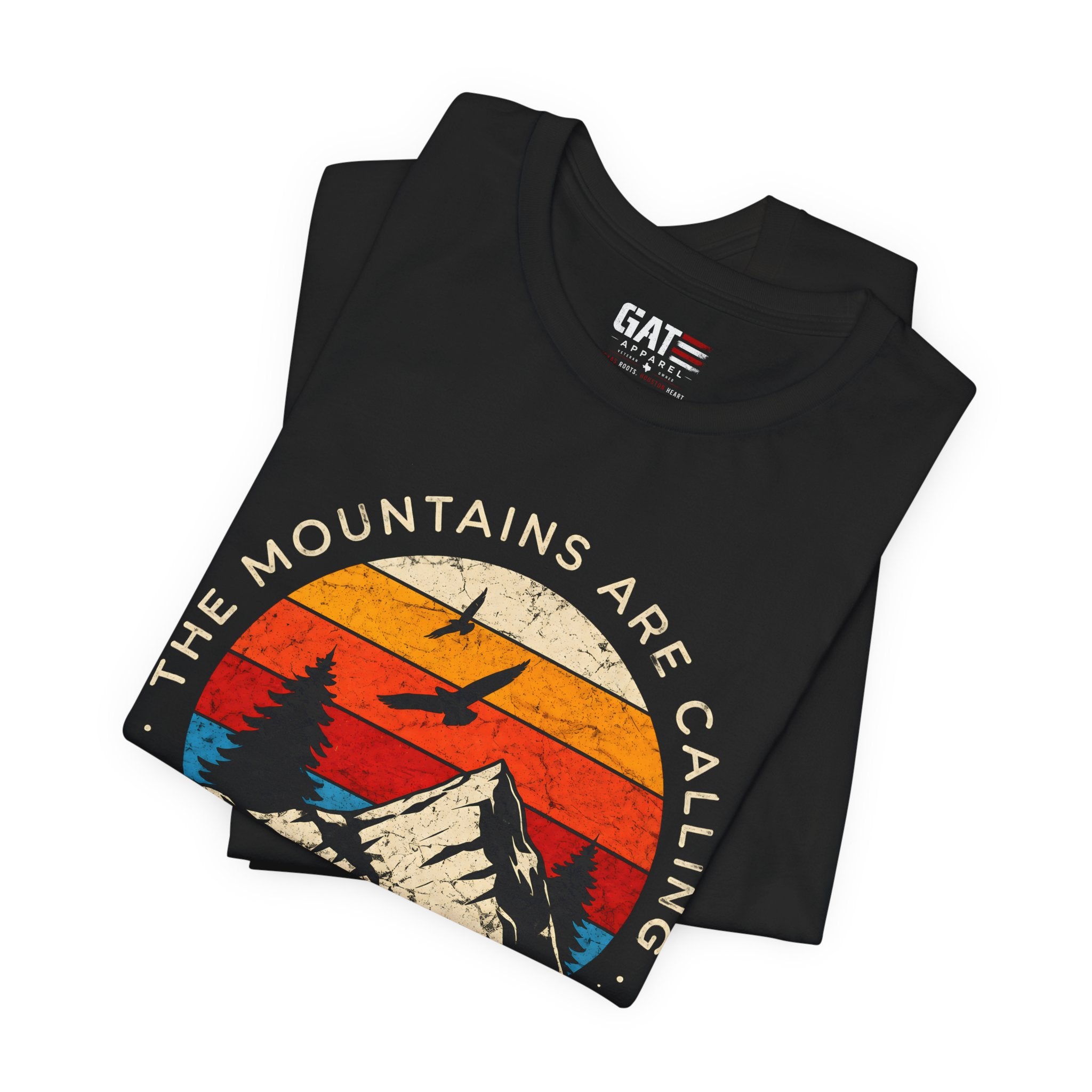 Mountain Adventure Shirt, The Mountains Are Calling Adventure Awaits Tee, Vintage Hiking T Shirt, Camping Shirt, Outdoor Lover Gift, Nature