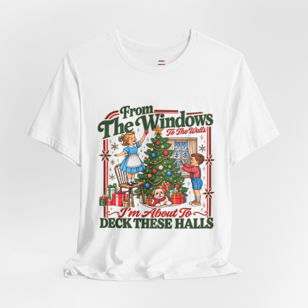 Deck These Halls Christmas Shirt | Funny Holiday Tee