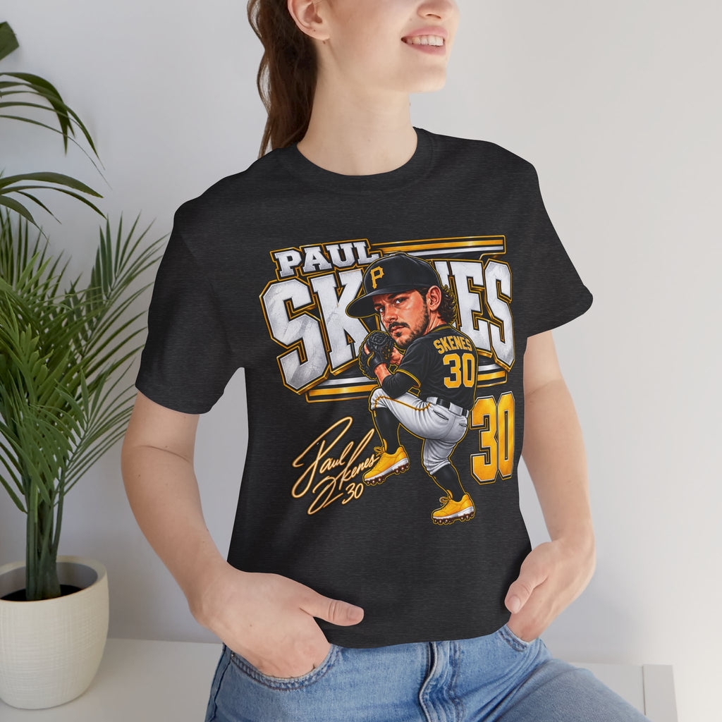 Paul Skenes Pittsburgh Pirates #1 Baseball Tee