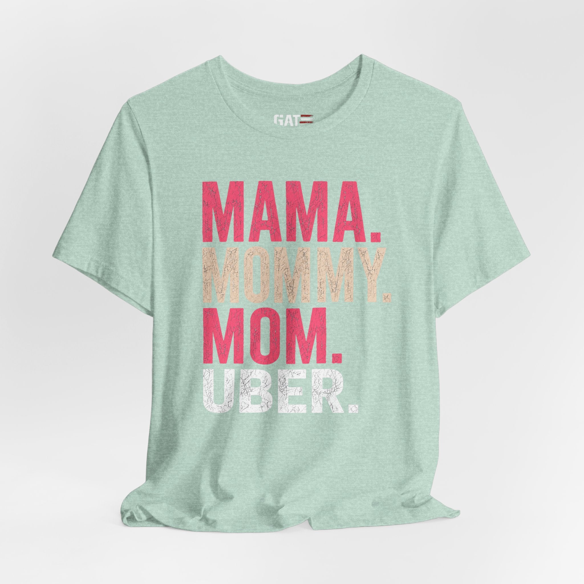 Mama Mommy Mom Uber Shirt, Funny Mom Life Tee, Trendy Mother Graphic T Shirt, Gen Alpha Mom Gift, Cute Mother's Day Shirt